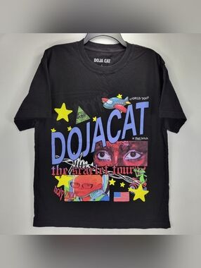 Doja Cat The Scarlet Tour 2023 Music Band Hip Hop Rap T Shirt Men Women Large L